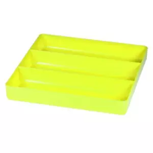 Ernst 5023HV 2PK 3 Compartment Tray Hi-Viz Yellow Classic Tool Organizer - Bild 1 von 2