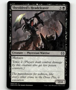 MTG Sheoldred's Headcleaver 109 FOIL Phyrexia: All Will Be Common - Picture 1 of 1