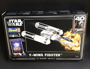 Revell Star Wars 40th ROTJ Y-Wing Fighter Model Kit Gift Set Limited Stock! - Picture 1 of 3