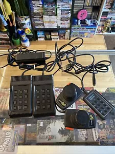 Atari Controller Lot Keyboard Paddle Video Command Touch Pad Untested - Picture 1 of 9