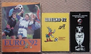 Programs complete set European championship, EURO-1992, russian edition - Picture 1 of 1