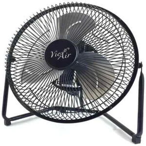 Vie Air 9" High Velocity Tilting 3 Speed Metal Floor Fan - Picture 1 of 2