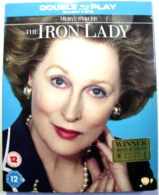 THE IRON LADY Blu Ray MERYL STREEP Region B 2012 MARGARET THATCHER Tory SEALED - Image 1 of 4