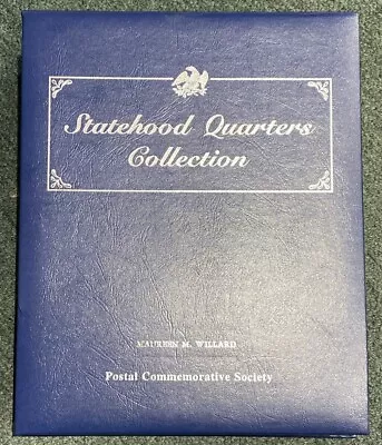 50 Statehood Quarters VOL 1 Postal Commemorative Society 24 STATES COLLECTION - Image 1 of 4