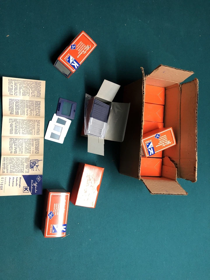 Vintage German Made Photo 20 slides with box AGFA-GEVAERT AG MUNCHEN SLIDES Foto 1 de 4
