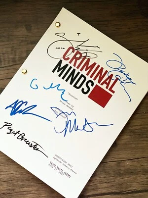 Criminal Minds Tv Show Script Joe Mantegna, Paget Brewster, Shemar Moore - Image 1 of 4
