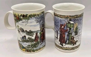 Dunoon Christmas Cheer Kaffeetassen -- 2er Set - Bild 1 von 4