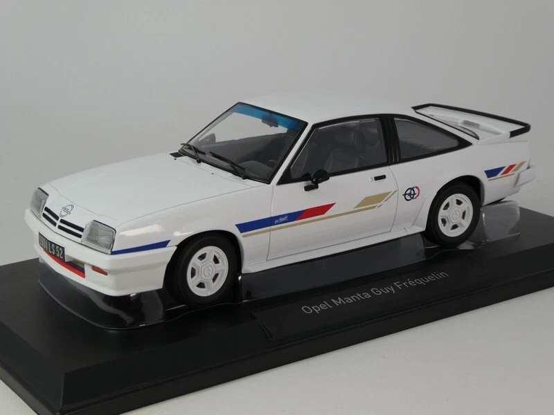 Norev Opel Manta white Guy Frequelin 1984 1/18 183305