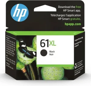 😁ORIGINAL HP 61XL cartouche d'encre noire haut rendement EXP 08/2026 PRIX BAS CH563WN - Photo 1/5