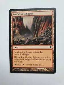 MTG Magic The Gathering Card Smoldering Spires Land Worldwake - Picture 1 of 2