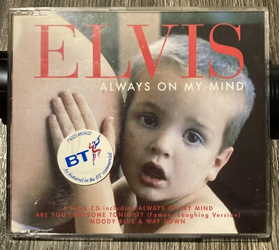 Elvis Presley “Always on my Mind ORCHESTRAL Version” CD Single 1997 RCA BMG E.U. - Image 1 of 4