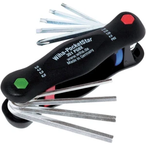Wiha SB351PG9X 25295 Fold Out Holder PocketStar Containing Assorted Keys - 9pc - Picture 1 of 1