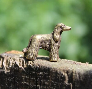 Windhund * Afghan Hound * Levrier * Afghane Metallfigurchen Setzkasten - Bild 1 von 3