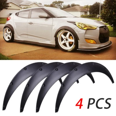 Arcos de rueda extra anchos para guardabarros para Hyundai Veloster Turbo 4 piezas 900 mm 4,5" Foto 1 de 4