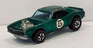 Hot Wheels Redline 1970 GREEN Heavy Chevy w/ Dark Interior Chromey Base - Picture 1 of 9