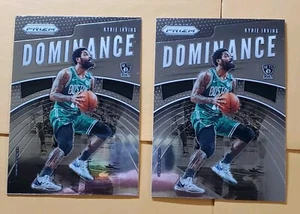 2x Lot 2019-20 Panini Prizm Dominance Iconic Insert Kyrie Irving Brooklyn Nets - Bild 1 von 2