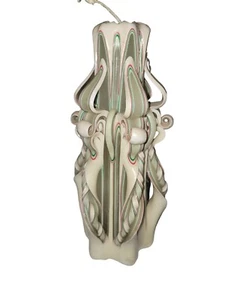 Vintage Handmade Ornate Custom 12" Candle from Lake Havasu candle Shop Unused - Picture 1 of 7