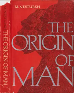 THE ORIGIN OF MAN, HARDCOVER, DJ, USSR ACADEMY OF SCIENCES, ENGLISH TRANS 1967 - Picture 1 of 10