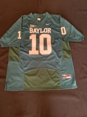 Camiseta de fútbol americano universitario rara Baylor Bears (Robert Griffin III) TALLA = 3X Foto 1 de 4
