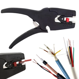 Automatische Abisolierzange Crimpzange Kabelzange Ø 0,08 bis 6 mm² PROFESSIONAL - Bild 1 von 9