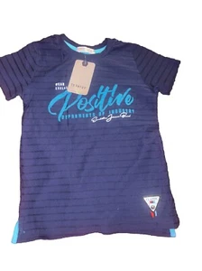 Girl S Short Sleeve Color Blue Size 6 - Picture 1 of 3