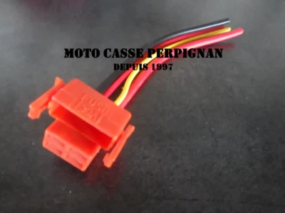 Connecteur de Relais Démarreur - Honda - 600 CBR - 900 CBR - 1000 CBR - 750 VFR - Photo 1/4
