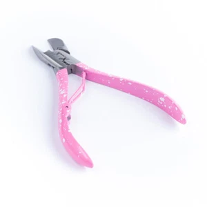 Profi Zehennagelknipser Schneider Zange strapazierfähig dicker Nagel - rosa - 5 Zoll - Bild 1 von 6