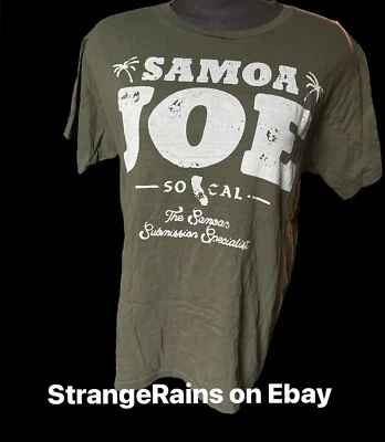 Camiseta Especialista en Sumisión Samoa Joe So Cal (M) Etiqueta NXT WWE ROH AEW Foto 1 de 4