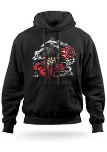 Felpa con Cappuccio Monkey D Luffy Rubber Gear 4 Snakeman Uomo Donna Bambino - Foto 1 di 2