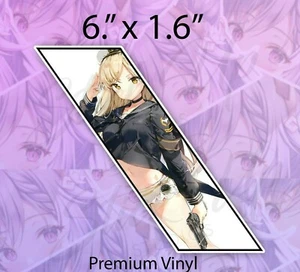 Sailor Girl Anime Waifu Kawaii Lewd Window JDM vinyl decal car bumper sticker - Picture 1 of 2