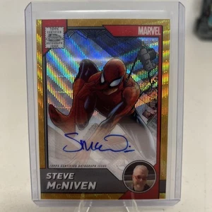 2025 Topps Chrome Marvel Spiderman/50 Steve McNiven Auto - Imagen 1 de 6