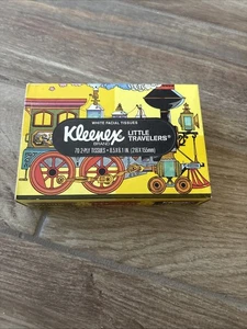 Vintage Kleenex Taschentuchbox Little Travelers 1970 nie geöffnet - Bild 1 von 6