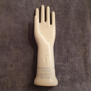 Vintage General Porzellan linker Handschuh Form Trenton NJ 1988 Größe 7  - Bild 1 von 10