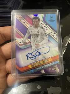 2024-25 Mejor UEFA Brahim Díaz Auto Purple Shimmer Refractor #146/199 - Imagen 1 de 1