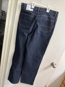 2006 - Patagonia Herren Aimless Button Fly Jeans - Größe: 34 In32 Neu mit Etikett Blau - Bild 1 von 13