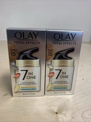 Olay Total Effects Plus SPF 15 Fragrance free exp 02/2026 2pk - Image 1 of 4