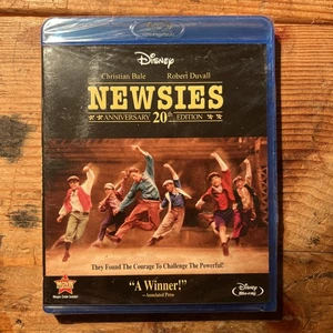 Newsies: 20th Anniversary Edition Blu-Ray Christian Bale Disney Musical NEW 2012 - Bild 1 von 2