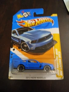 Hot Wheels 2012 Mustang Boss 302 Laguna Seca B - Foto 1 di 2