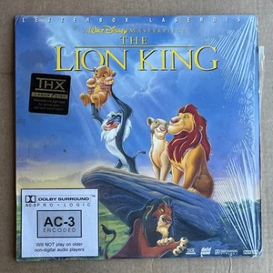 The Lion King THX Laserdisc (1994) Walt Disney Masterpiece Letterbox - Picture 1 of 2