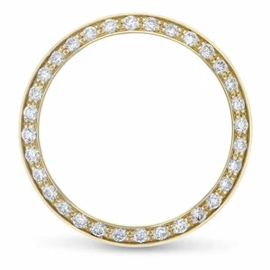 Bisel de oro amarillo macizo DIAMANTE NATURAL para reloj Rolex Datejust de 26 mm 0,70 CT - Imagen 1 de 6