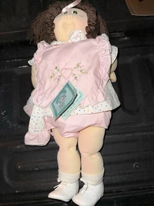 Muñeca suave escultura Cabbage Patch Kid 1984 con etiqueta de muñeca - Imagen 1 de 6