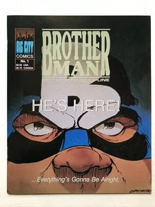 1990 Big City Comics Bruder Mann Diktator der Disziplin Ausgabe Nr. 1 Taschenbuch - Bild 1 von 3