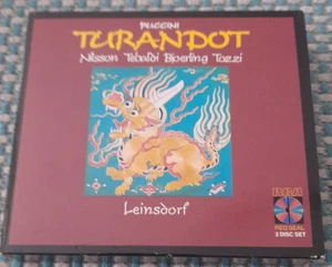 Puccini Turandot CD Erich Leinsdorf / 2 CDs /BX 14 - Foto 1 di 5