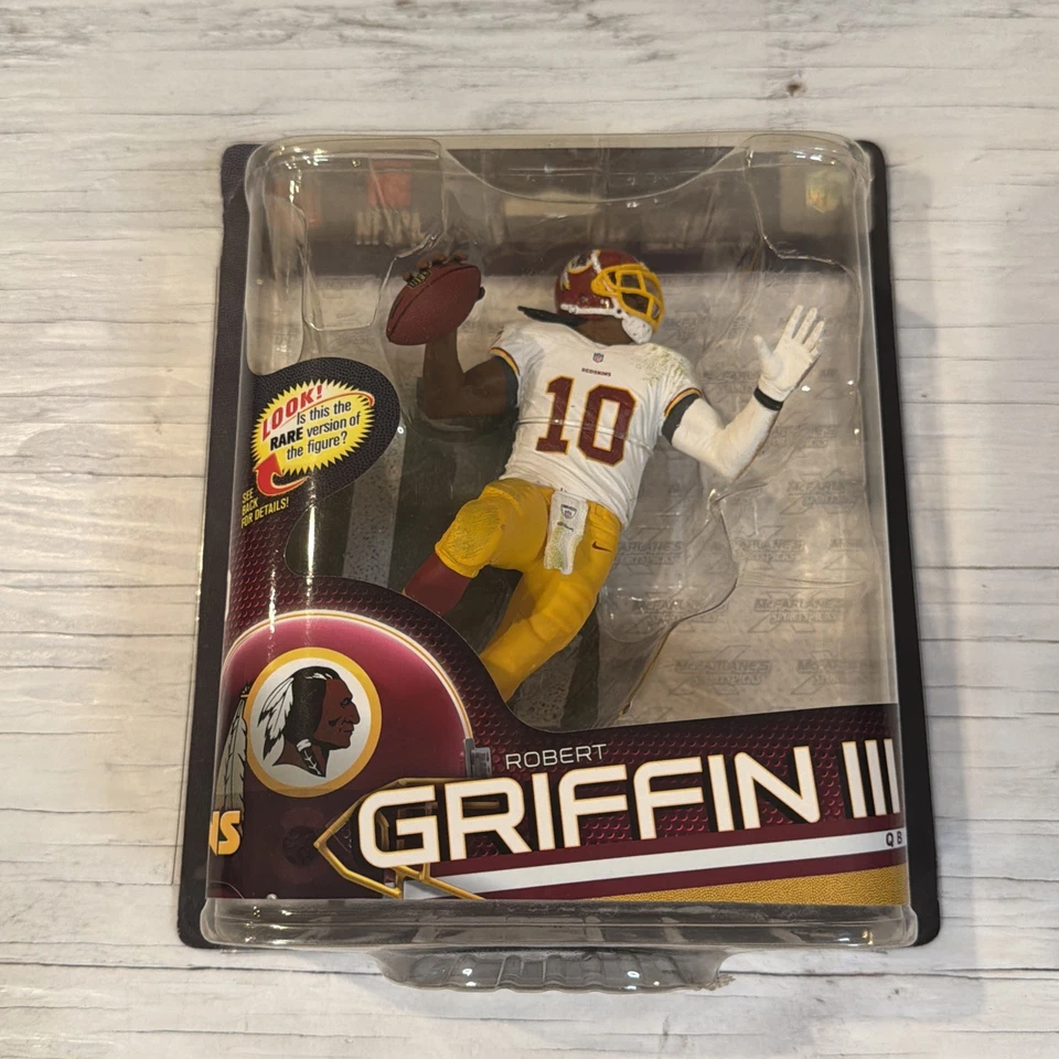 Figuras de acción de colección Washington Robert Griffin III #10 QB serie NFL Foto 1 de 4