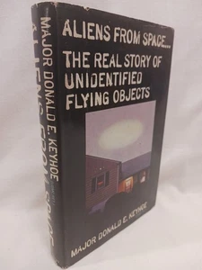 Aliens From Space Donald E. Keyhoe 1973 Book Club Edition BCE HC Vintage UFOs - Picture 1 of 24