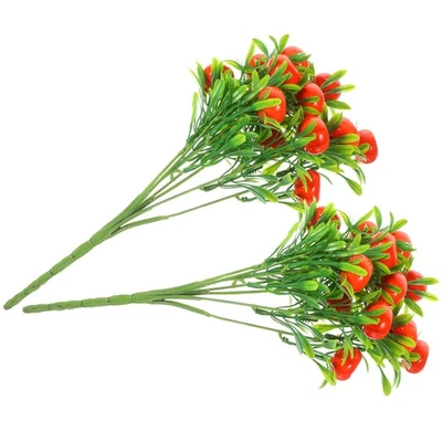  2 Pcs Decorativa Frutta Artificial Artificiale Decorazione Di Decorazioni - Immagine 1 di 4