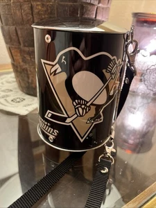 Cartera con matrícula Little Earth Metal Pittsburgh Penguins nueva sin etiquetas con certificado de autenticidad - Imagen 1 de 16