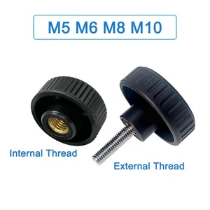 1PCS M5 M6 M8 M10 Internal/External Thread Knob Handle Clamping Nut Screw Handle - Picture 1 of 7