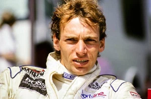 Stefan Bellof Belgian GP at Spa Francorchamps on June 01 1985 in S- Old Photo 1 - Bild 1 von 1