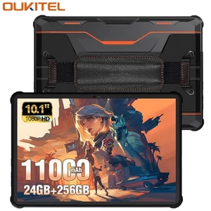 OUKITEL RT9 tablet esterno Android 24 GB + 256 GB Octa Core impermeabile tablet GPS - Foto 1 di 19